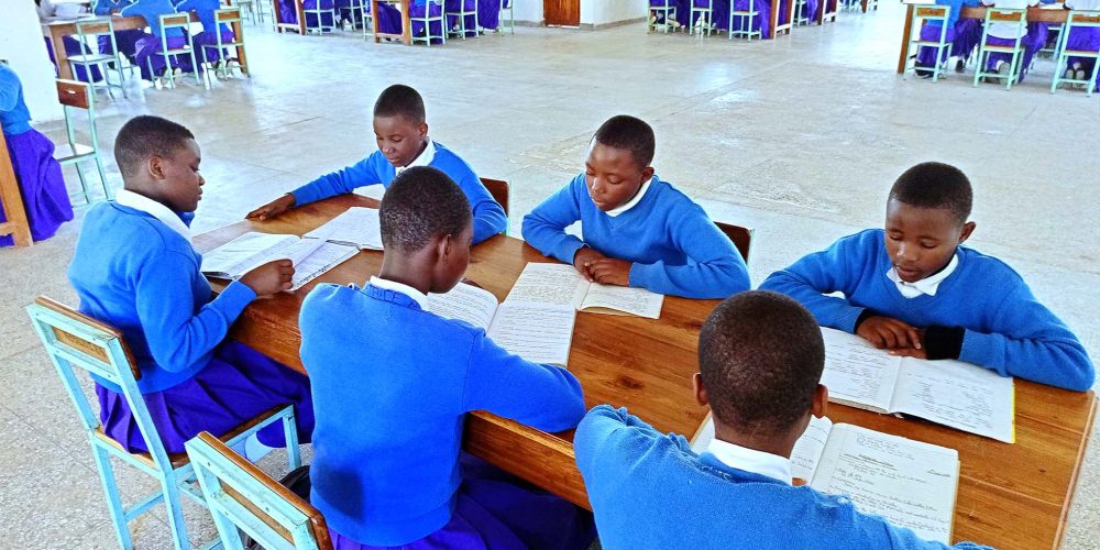 Shule ina Makataba Kubwa yenye Kuwezesha Wanafunzi Kusoma kwa Utulivu